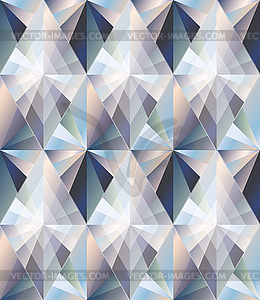 Diamond rhombus seamless pattern, vector illustration - vector image