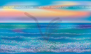 Sea wallpaper, vector illustration - vector clipart / vector image