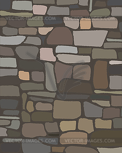 Старая текстура каменной стены утеса. векторная иллюстрация - векторная иллюстрация