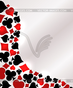 Casino Poker  vip banner, vector illustration - vector clipart