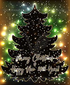 merry christmas happy new year clipart