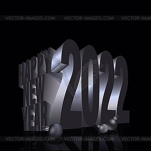 С новым годом 2022 vip пригласительный билет, вектор - векторное изображение клипарта