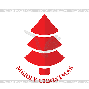 Christmas tree - vector image