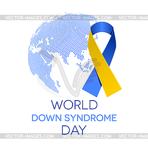 World Down Syndrome Day - vector image