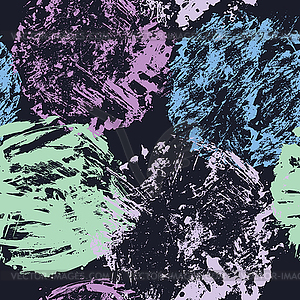 Бесшовные абстрактный узор с гранж красочный - изображение в векторе