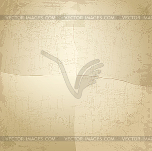 Vintage old paper background in Grunge style - vector clipart