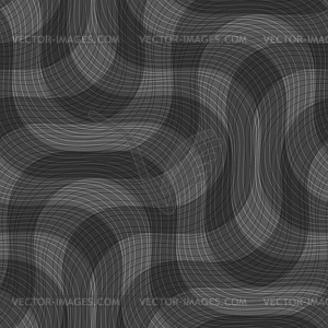 Оттенки серого текстурированных пересечения волн - клипарт в векторе