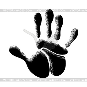 Human hand - vector image