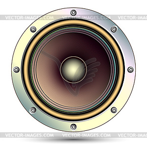 Audio speaker - vector EPS clipart