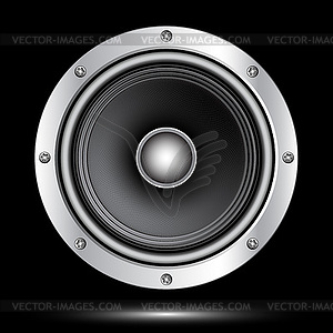 Audio speaker - vector EPS clipart