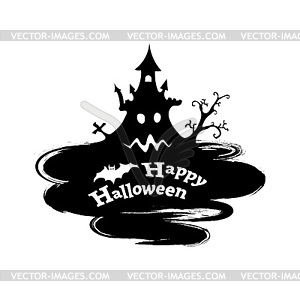 Happy Halloween - vector image