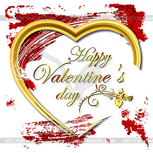 Abstract background for Valentines Day - vector clipart