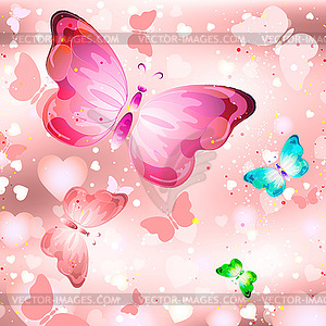 Valentines day greeting card - stock vector clipart