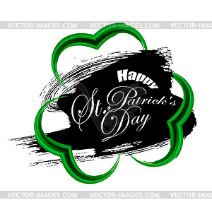 Happy St. Patricks day - vector image