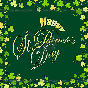 Saint Patricks Day - vector image