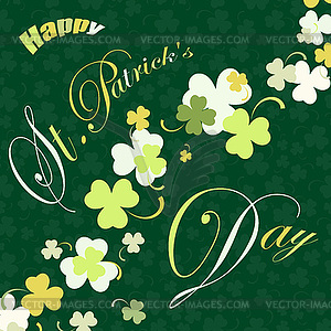 Saint Patricks Day - vector clipart / vector image