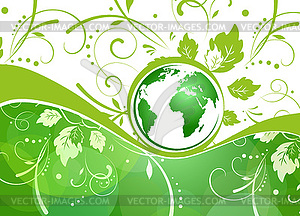 World earth day - vector image