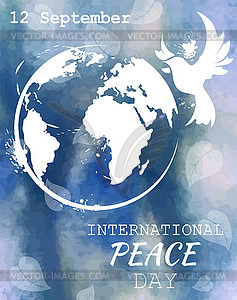 International day of peace - vector clipart