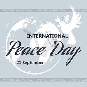 International day of peace - vector clipart