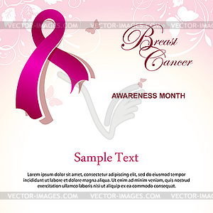 Breast cancer Awareness - vector clipart