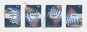 Abstract cover design. banners - vector clipart