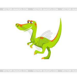 T-rex dino green Tyrannosaurus dinosaur - vector clipart