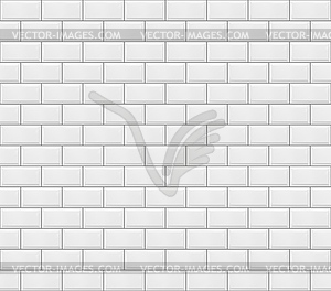 Subway tunnel wall or floor tile seamless pattern - vector clip art