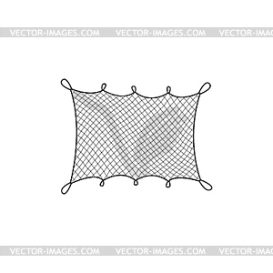 Fish net, fishnet 3d mesh - vector clipart