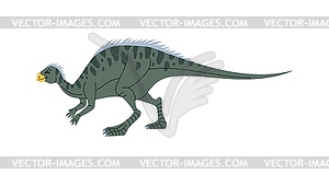 Dinosaur character, extinct animal dino - vector image