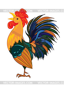 Rooster, - vector clipart