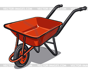 Wheelbarrow - vector clip art