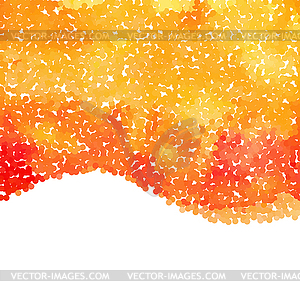 Orange dot background - vector image