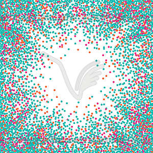 Абстрактный плоским конфетти фон - клипарт в векторном формате