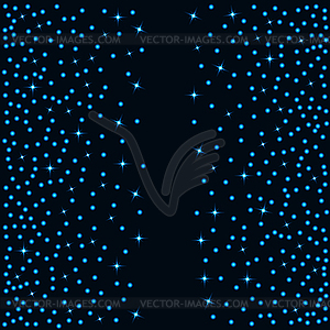 Abstract backdrop with blue lights - vector clipart / vector image
