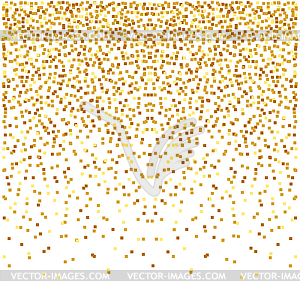 Абстрактный золотой фон конфетти - клипарт в векторном формате