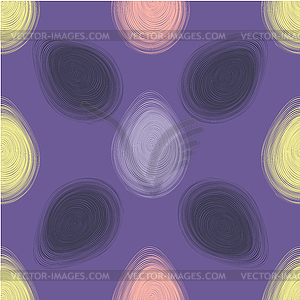 Happy Easter ultra violet seamless pattern.  - color vector clipart