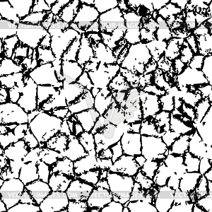 Cracked texture of wall or earth - vector EPS clipart