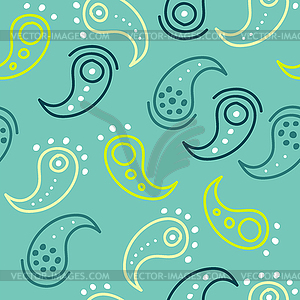 Abstract background with pasley seamless pattern - vector clip art