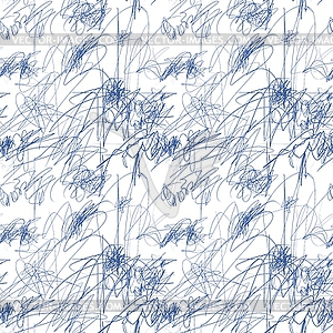 Baby Doodle Pattern - vector clipart
