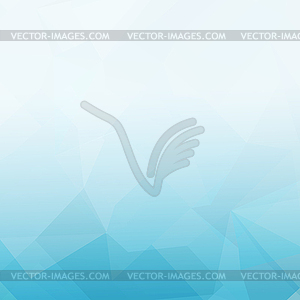 Abstract blue triangles background. Good for - stock vector clipart