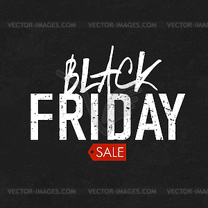 Black Friday sales Advertising Poster on - vector clipart