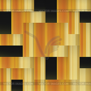 Golden squares. Abstract geometric golden seamless - vector image