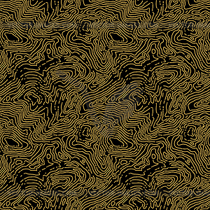 Seamless topographic contour map pattern. seamless - vector clipart