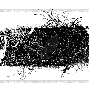 Abstract grunge center design background - vector clipart