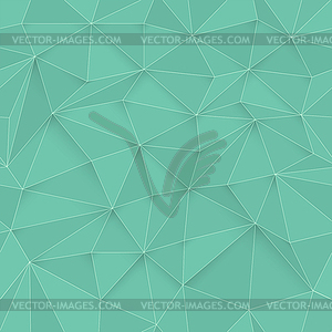 White 3D triangle pattern, seamless . White design - vector image