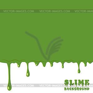 Green slime background - vector clipart