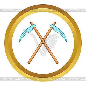 Death scy icon - vector EPS clipart