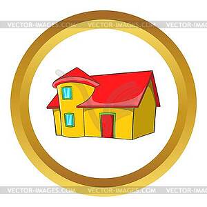 Real estate icon - vector clipart