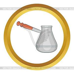 Cezve icon - vector clipart