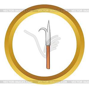 Hook icon - vector image